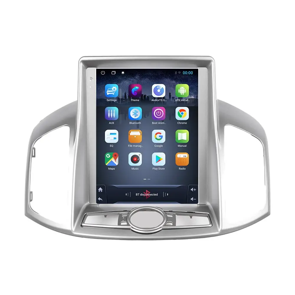 Chevrolet Captiva için 12-17 çift yuvalı araba müzik seti 2 Din Android araba radyo oyuncu Autoradio ses araç DVD oynatıcı oynatıcı navigasyon GPS