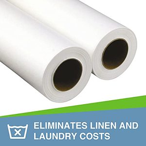 High Quality Headrest Paper Rolls 8.5&quot; X 225' Economy Smooth Paper Disposable Face Cradle Surface Paper Spool for <strong>Medical</strong> - Product Image 3
