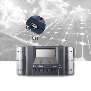 Lumiax 30A 12v 24v USB จอแสดงผล LCD ตัวควบคุมการชาร์จพลังงานแสงอาทิตย์ PWM - Product Image 5