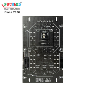Полууличный светодиодный дисплей 6 дюймов PCB светодиодный цифровый номер небольшой размер 7 сегментный светодиодный дисплей PCB цифровое число - Product Image 4