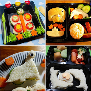 in Stock Kids Sandwich Maker <strong>Set</strong> with Crust Cutter Plastic Bread Cutter and Cookie Cutters for Young Bakers - Product Image 4