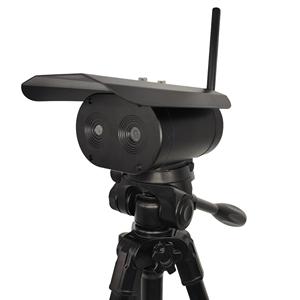 Cámara de imagen térmica infrarroja térmica y óptica bi-espectro, cámara de imagen térmica de seguridad para detección de humo y fuego - Product Image 1