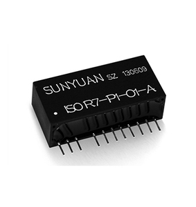 Aplicación de control industrial Módulo de acondicionador de señal de transmisor aislado de montaje en riel DIN con salida de 0-5V/0-10V/4-20mA - Product Image 1