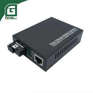 Convertidor de medios GETEKnet 10/100/1000Mbps SC modo único 1310/1550 1550/1310 fibra óptica Simplex para redes 4G 5G alcance de 20KM - Product Image 5