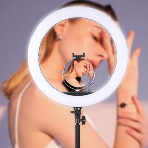 22 Inch <strong>56cm</strong> 600PCS <strong>LEDs</strong> 80W <strong>LED</strong> Ring Light with 1pcs Phone Holders 22'' Split Type <strong>LED</strong> Ring Light Kit - Product Image 5