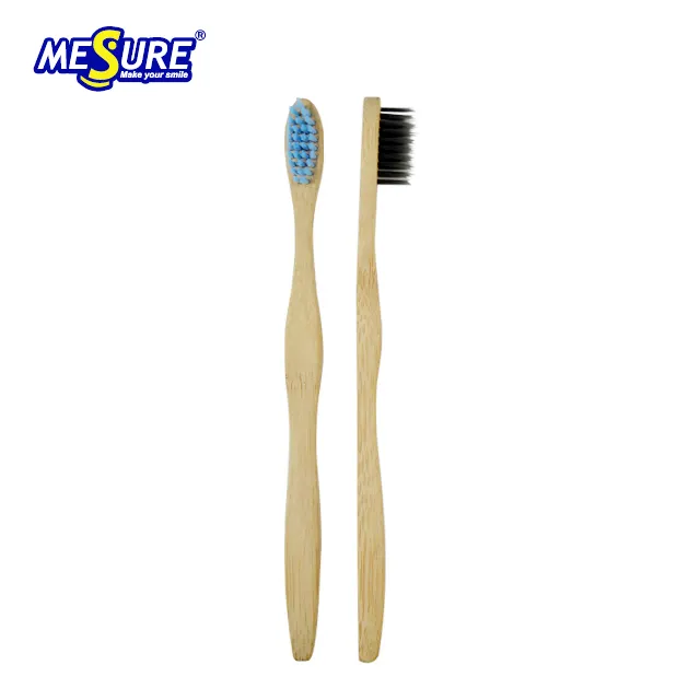 Üretici bambu ürünleri özel etiket bambu otel banyo diş fırçası