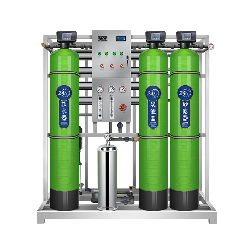 Equipo de tratamiento de agua portátil RO, filtro de arena pequeño, filtro de carbono, máquina de Agua purificada desionizada de resina