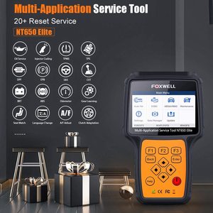 FOXWELL NT650精英汽车OBD2扫描仪汽车OBD II ABS安全气囊码阅读器，带SAS EPB DPF EPS TPMS TPS电池注册 - Product Image 3