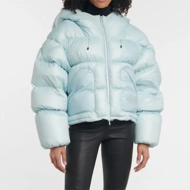 Benutzer definierte Knock off Marke Imitation Luxus Hersteller Marke Replik Replikation Frauen Männer Daunen Puffer Wintermantel Bubble Jacket