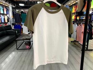 批发儿童夏季短袖100% 棉插肩袖男童t恤高品质校服 - Product Image 4