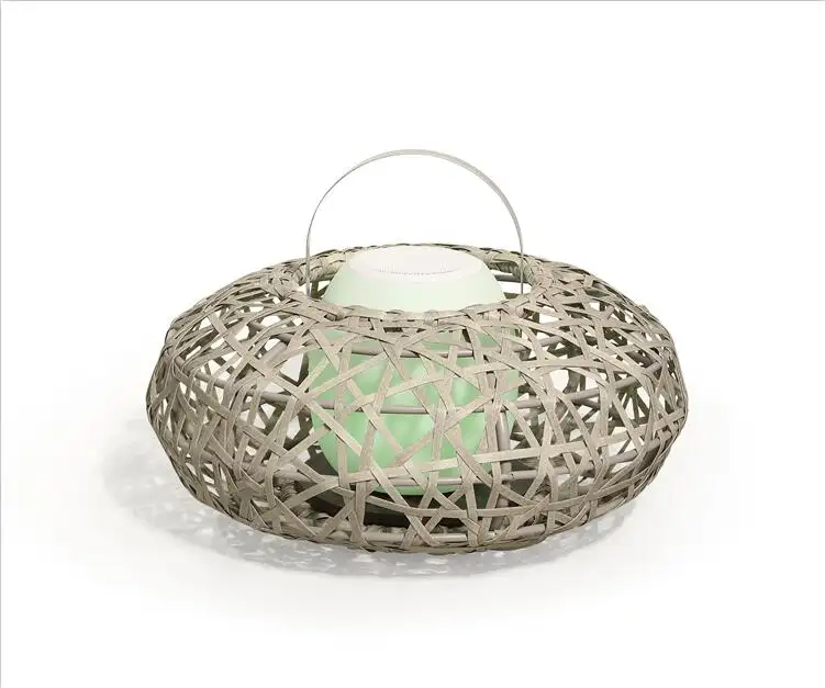Couture Jardin Curl New Arrivals 2020 Home Decor Rattan Home Decorated Item Curl Lantern With Led