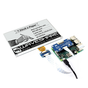 Waves hare 7,5-Zoll-E-Ink-HAT-E-Paper-Display Unterstützt Raspberry Pi 800x480 STM32 Zweifarbiger Ultra-Low-Strom verbrauch - Product Image 5