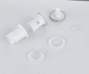 Vendita diretta della fabbrica di plastica grande copertura Pop-up bacino di scarico con Overflow per uso bagno - Product Image 5