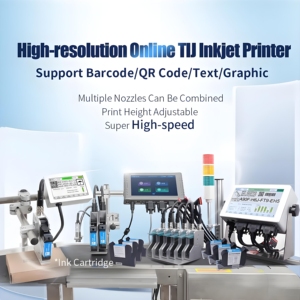 La impresora de inyección de tinta TIJ en línea T600S6 imprime texto, fechas, códigos QR e imágenes en múltiples superficies, máquina de impresión por inyección de tinta - Product Image 3