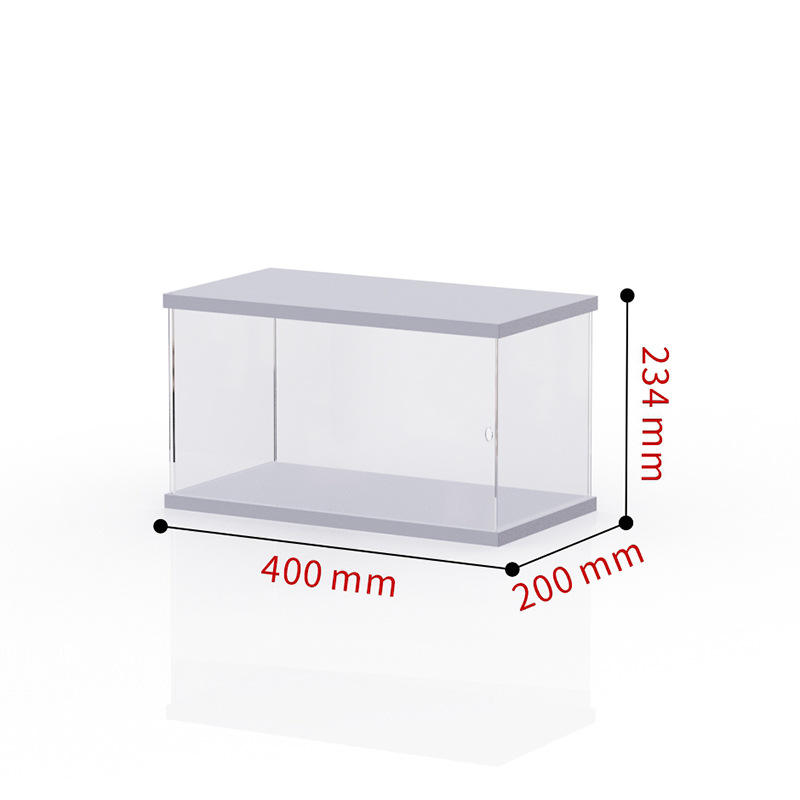 Armoire à scène blanche élargie et étendue à une couche