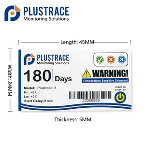 PLUSTRACE I1Real-Time Medicine Três LEDs Temperatura indicador para soluções de monitoramento