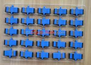 SC APC ve SC UPC Simplex tek modlu Apc Singlemode Fiber optik adaptör - Product Image 4