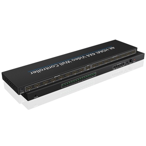 4K Compatible con controlador de pared de video HDMI 4X4/2X2 1 entrada y 16 salidas 2/4/6/9/16 opciones Accesorios de audio y video - Product Image 1