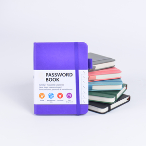 Cuaderno con contraseña indexada personalizada Cuaderno seguro de privacidad diaria Organizar Cuaderno de escritura de viaje - Product Image 4