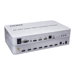 HDMIマルチスクリーン4K 2x3ビデオウォールコントローラー & プレーヤーサポートHDMI/USB入力 - Product Image 4