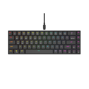 AIKUN GX9680U Ultra ince kablolu oyun klavyesi, RGB arka ışık, 68 tuşları kısa 50M mekanik anahtarı ve klavye tuşları, tip-c portu - Product Image 3