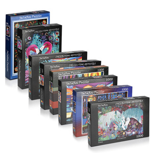 Tùy Chỉnh Sang Trọng Người Lớn Quebra Cabeca Giấy 1000 Cái 500 Cái 500 1000 Mảnh Ghép Hình Câu Đố Cho Người Lớn Miếng - Product Image 6