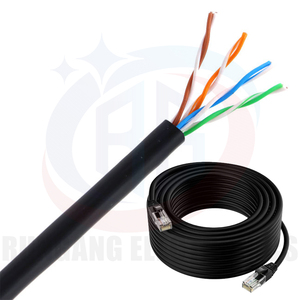 RG Cat5e STP Outdoor <strong>UTP</strong> PVC Jacket Waterproof <strong>Cat5</strong> SFTP Cat6 LAN Cable for <strong>Computer</strong> <strong>Network</strong> &amp; Home Theater - Product Image 3