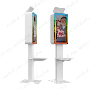 CHIMEE Magic Mirror Photobooth Printer Dslr Camera Adapted With 21.5 Inch LCD Smart Touch Screen Monitor Selfie Kiosk Machine - Product Image 4