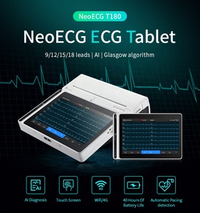 Lepu Netzwerk / <span class=keywords><strong>Usb</strong></span>-Drucker tragbare Ekg-Maschine 12-Kanal-Ekg-Ekg-Monitor mit Interpretationsfunktion Ekg-Maschine