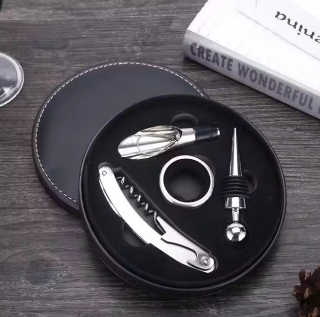 Coffret en cuir noir pack 1