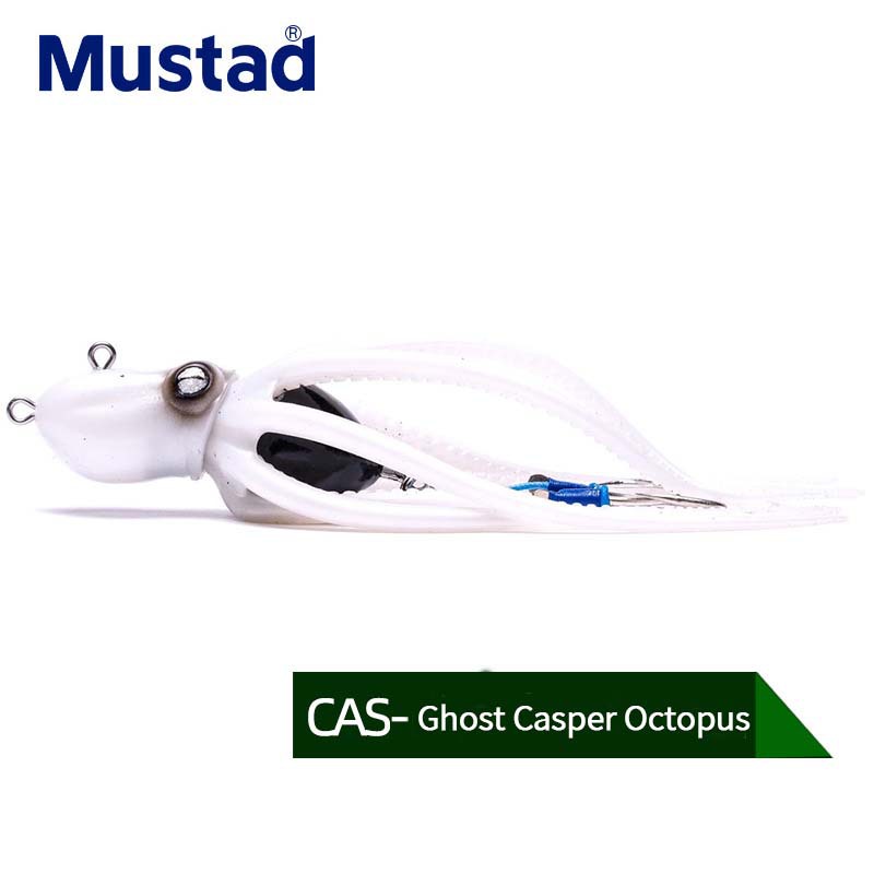 เหยื่อตกปลาคาสเปอร์ รุ่น Octopus สีขาวล้วน