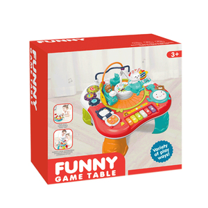 Most Popular 2-in-1 <strong>Multi</strong> <strong>Functional</strong> Early Education <strong>Game</strong> <strong>Table</strong> Toys Simulated Mobile Phones Rotating Train <strong>Game</strong> Panel for Kids - Product Image 6