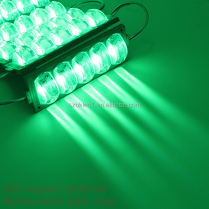Green Car Side Lights, SMD <strong>Led</strong> Injection Module Len Narrow Beam <strong>12v</strong> 5leds <strong>4W</strong> 10538, Linear <strong>Led</strong> Module - Product Image 3