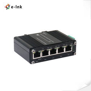 Mini Industrial Web Managed 5 Port PoE Ethernet Switch with 4 Ports PoE + 1 Port Uplink RJ45 for Smart CCTV Solar <strong>Networking</strong> - Product Image 5