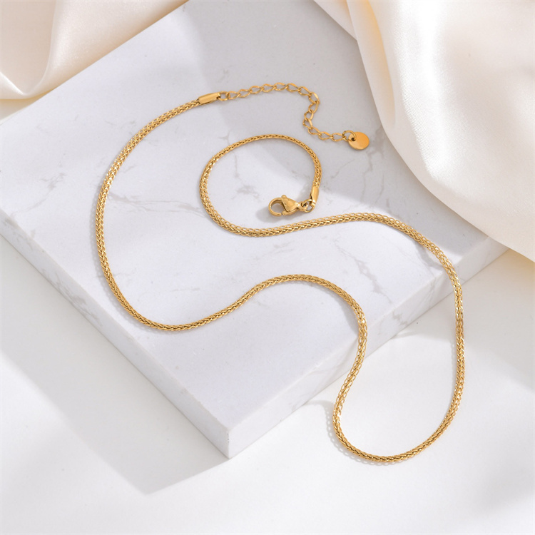 Gold necklace