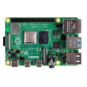 Latest Raspberry Pi 4 Model B 1GB/2GB/4GB RAM DDR4 1.5Ghz BCM2711B0 Wireless With WiFi Type C Port Computer