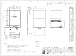Polcd Customize TFT <strong>LCD</strong> Touchscreen Small Size 2.8 inch <strong>LCD</strong> Screen Resistive Touch <strong>Display</strong> Module - Product Image 5
