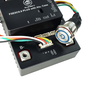 Flipsky 12S 48V 100A fsesc 6,9 плюс контроллер постоянного тока без щетки на основе VESC 6 с кнопкой питания для efoil робот, фара для электровелосипеда - Product Image 6