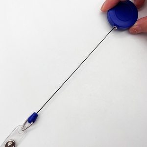 Bán Buôn 32Mm Màu Tùy Chỉnh Nhựa Tên <span class=keywords><strong>Tag</strong></span> Dễ Thương Yoyo Huy Hiệu Reel Có Thể Thu Vào Kéo Chuỗi Y Tá Chủ Sở Hữu Thẻ Phụ Kiện - Product Image 5