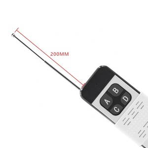 Nuovo arrivato telecomando Push-Cover ad alta potenza 1000M telecomandi Ultra a quattro pulsanti per spruzzatore automatico della pompa dell'acqua