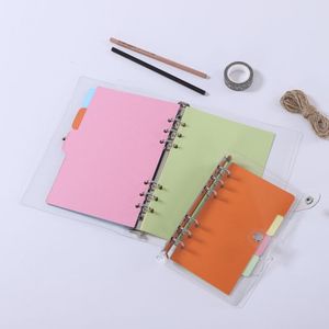 A5 Size 6 Ring <strong>Paper</strong> <strong>Index</strong> Divider Category Page Tabs Indexing Card for Planner - Product Image 4