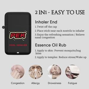 Yeni stil 2 in 1 nazal solunum aleti silindir nazal solunum aleti yağlar uçucu yağlar için bitkiden % nazal solunum aleti saf doğal ekstre - Product Image 6