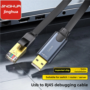 Jinghua สายเชื่อมต่อกับคอนโซล USB, สวิตช์ปรับแต่งแล็ปท็อป USB ไปยัง RJ45พอร์ตอนุกรม USB ไปยัง Rj45สายคอนโซล - Product Image 2