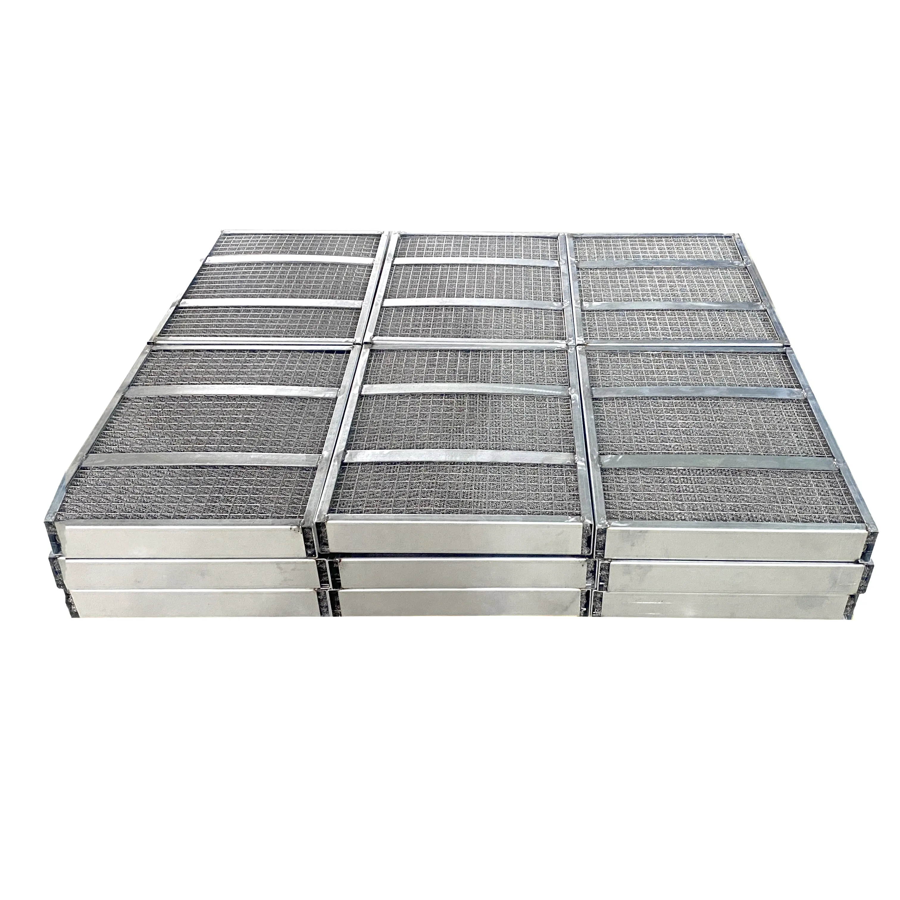 Factory direct sales Stainless Steel Oil Smoke And Mist Filter Screen Metal Frame Fume Air Filter