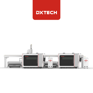 Высокомощный коврик DXTECH-серия, две автоматические погрузки и разгрузки, закрытый инструмент для лазерной резки стали, цены - Product Image 4