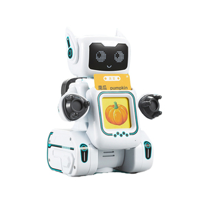 KS akıllı programlama uzaktan kumandalı Robot eğitim konuşma 72 adet Flash kart akıllı Robot oyuncak