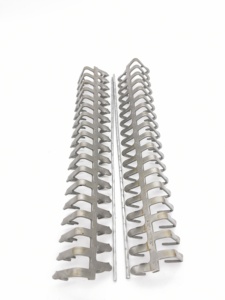 NO35 промышленная крепежная конвейерная лента со шнуровкой из углеродистой стали с покрытием, болтами и заклепками