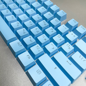 Teclas translúcidas personalizadas en varios idiomas 104 tapas de teclado de texto francés brasileño Teclas de repuesto de teclado mecánico - Product Image 5