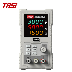 TASI TDB305 Ajustable 30V 5A DC Fuente de Alimentación 30V 5A Banco Variable con Almacenamiento de Datos RS232 USB PC Conexión Voltaje de Entrada 110V - Product Image 1