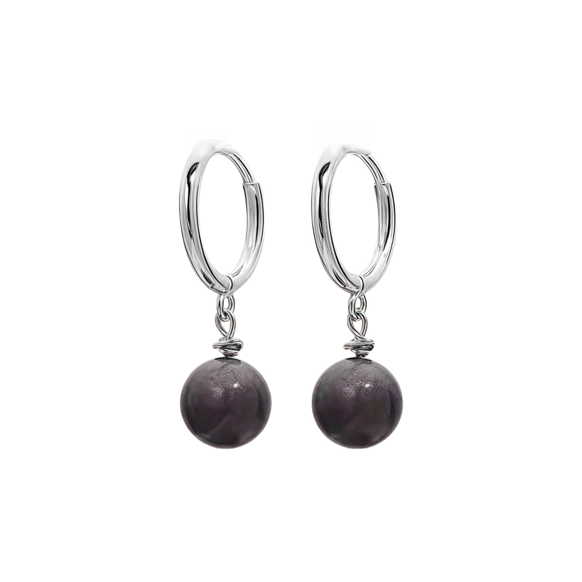 Obsidian Earrings (Pair)
